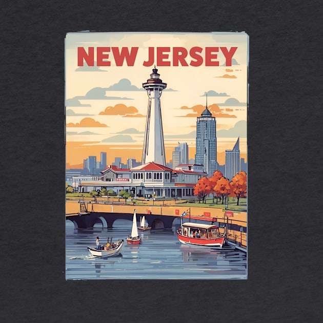 New Jersey Vintage Design by huefinder